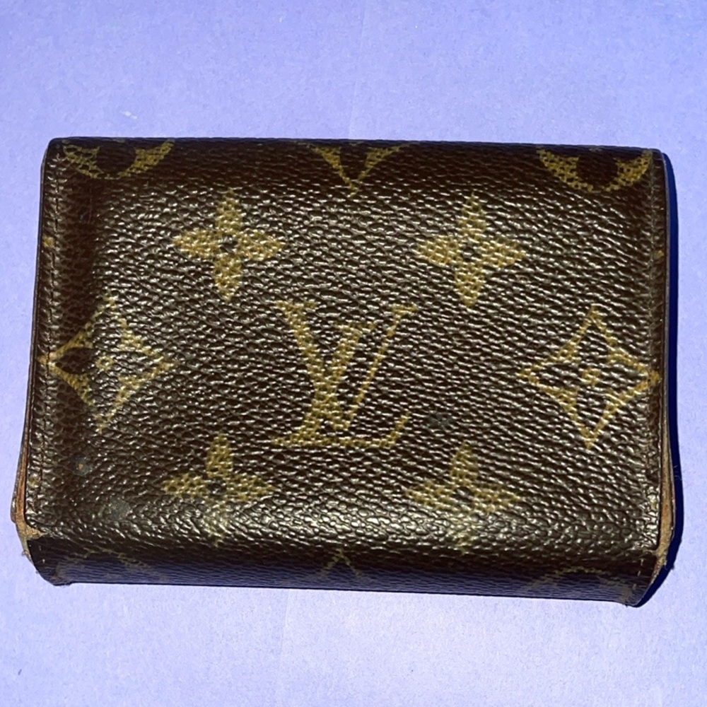 Louis Vuitton Authentic Leather Monogram Cartes de Visite Card Case M62920 - Picture 3 of 14